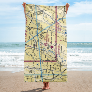 Deer Creek Farm Airport (WV00) VFR Sectional Towel