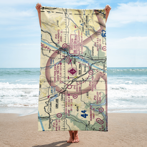 Deer Park Airport (DEW) VFR Sectional Towel