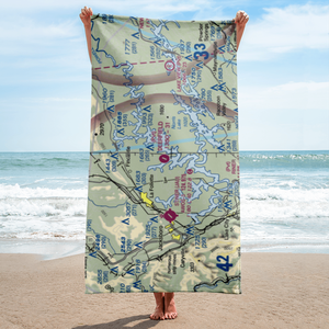 Deerfield Resort Airport (TN44) VFR Sectional Towel