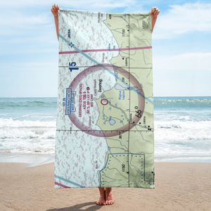 Deering Airport (DEE) VFR Sectional Towel