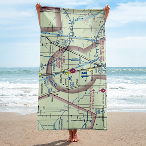 Delano Municipal Airport (DLO) VFR Sectional Towel