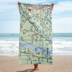 Delozier Airport (OK78) VFR Sectional Towel