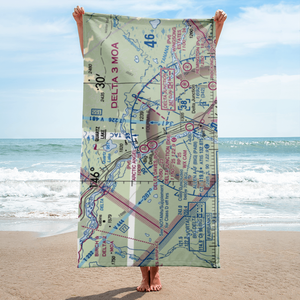 Delta Daves Airport (AA22) VFR Sectional Towel