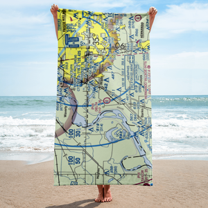 Delta Flying Service Inc Airport (MS65) VFR Sectional Towel