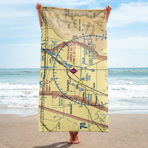 Delta Municipal Airport (DTA) VFR Sectional Towel