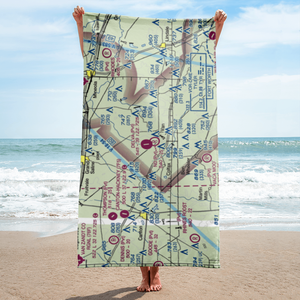 Delva Field Airport (00TX) VFR Sectional Towel