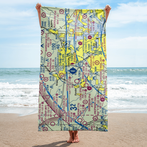 Denton Municipal Airport (DTO) VFR Sectional Towel