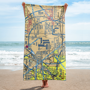 Denver International Airport (DEN) VFR Sectional Towel