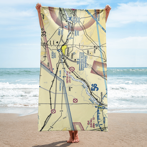 Depue Airport (6CA8) VFR Sectional Towel