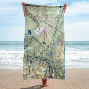 Desert Center Airport (CN64) VFR Sectional Towel