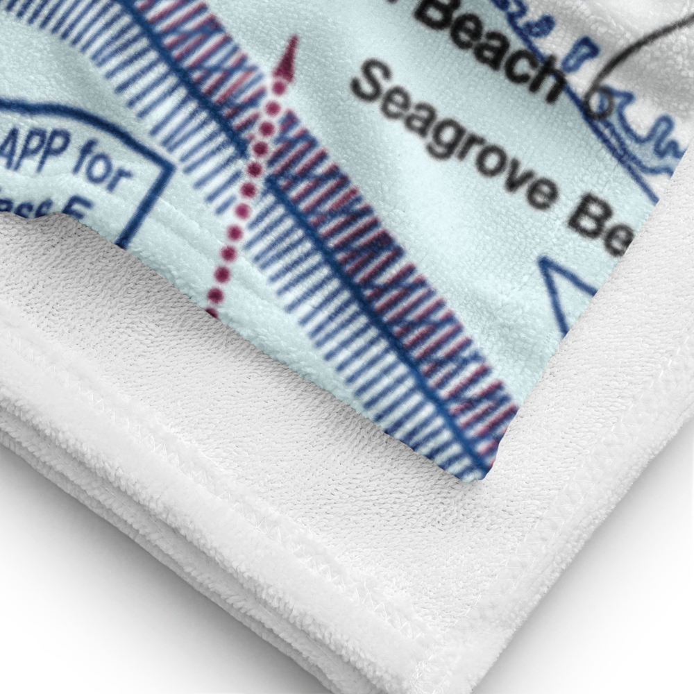 Destin Executive Airport (DTS) VFR Sectional Towel 