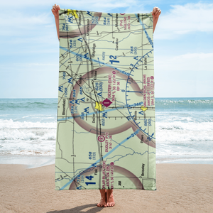 Dexter Municipal Airport (DXE) VFR Sectional Towel