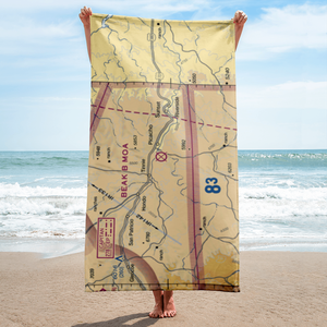 Diamond A Ranch Airport (81NM) VFR Sectional Towel