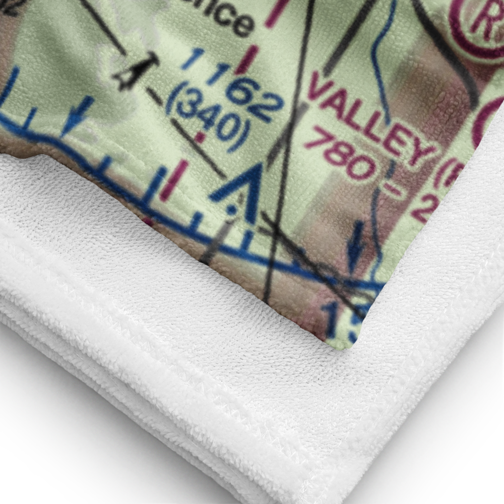 Diamond C Ranch Airport (9OK5) VFR Sectional Towel 