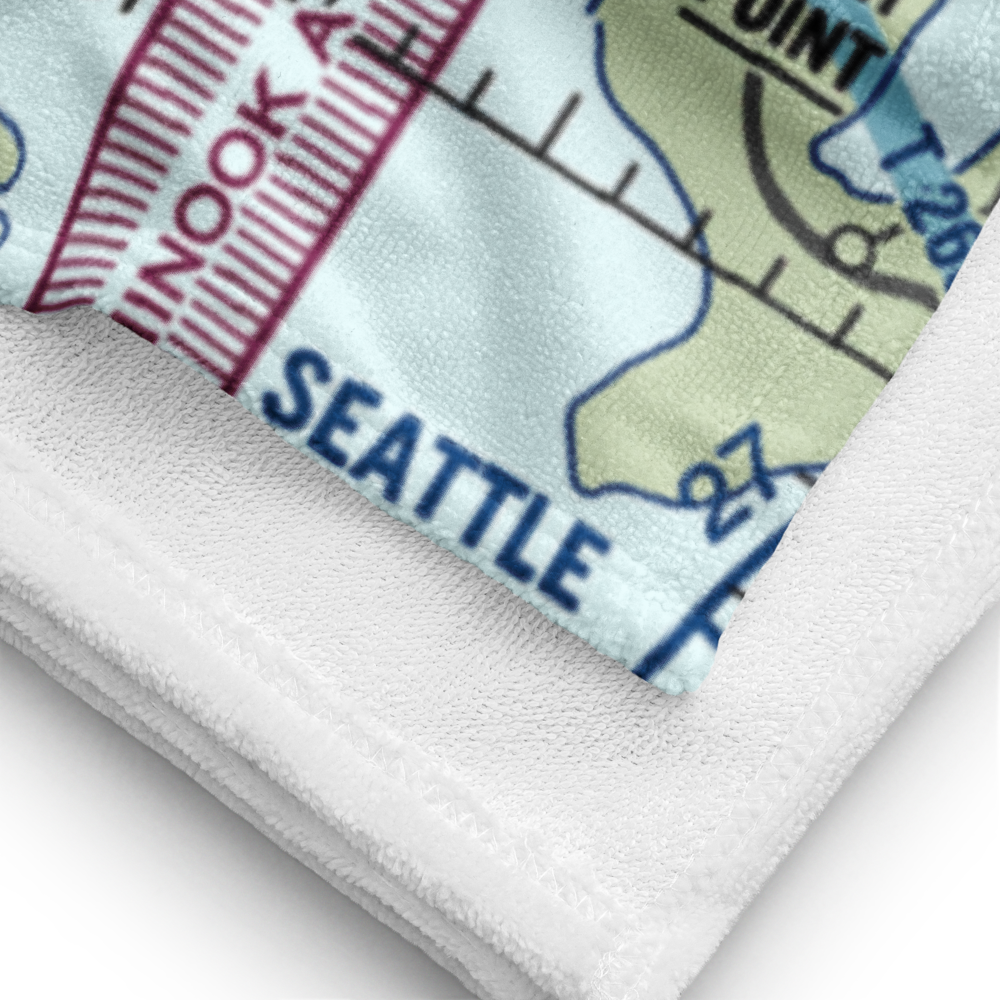 Diamond Point Airstrip (2WA1) VFR Sectional Towel 