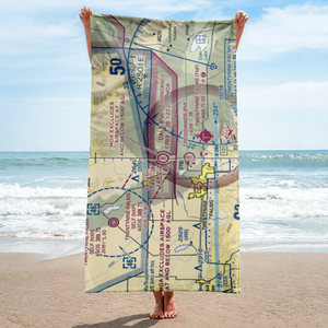 Dick Dale Skyranch Airport (43CL) VFR Sectional Towel