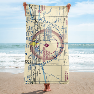 Dickinson Theodore Roosevelt Regional Airport (DIK) VFR Sectional Towel