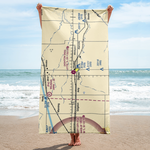 Dighton Airport (K65) VFR Sectional Towel