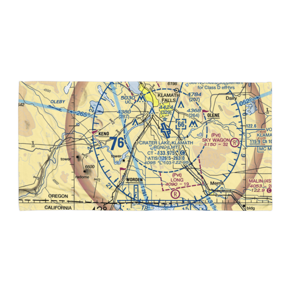 Dillon Field Airport (3OG3) VFR Sectional Towel 