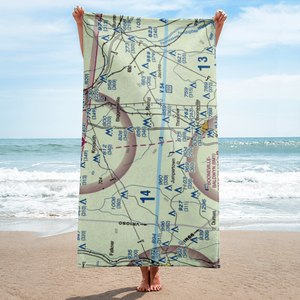 Dilworth Airport (MS18) VFR Sectional Towel