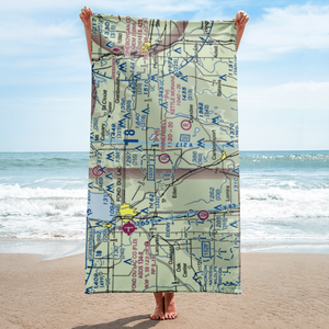 Dinnerbell Airport (61WI) VFR Sectional Towel