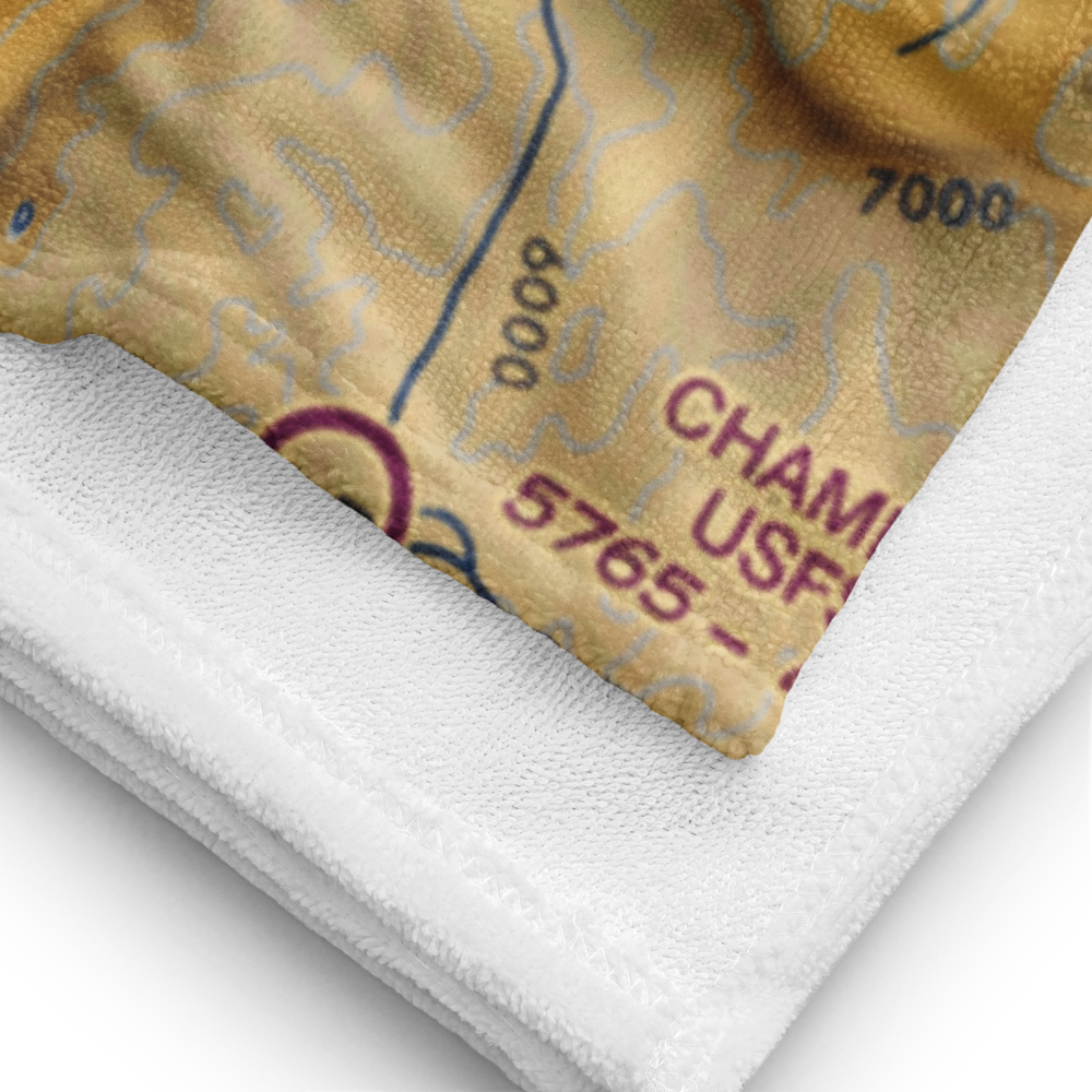 Dixie US Forest Service Airport (A05) VFR Sectional Towel 