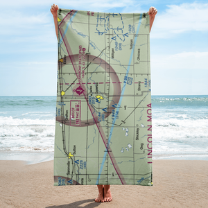 Doc's Airport (18NE) VFR Sectional Towel
