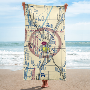 Dodge City Regional Airport (DDC) VFR Sectional Towel