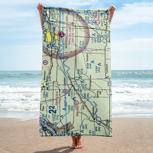 Doering's Port Airport (LL61) VFR Sectional Towel