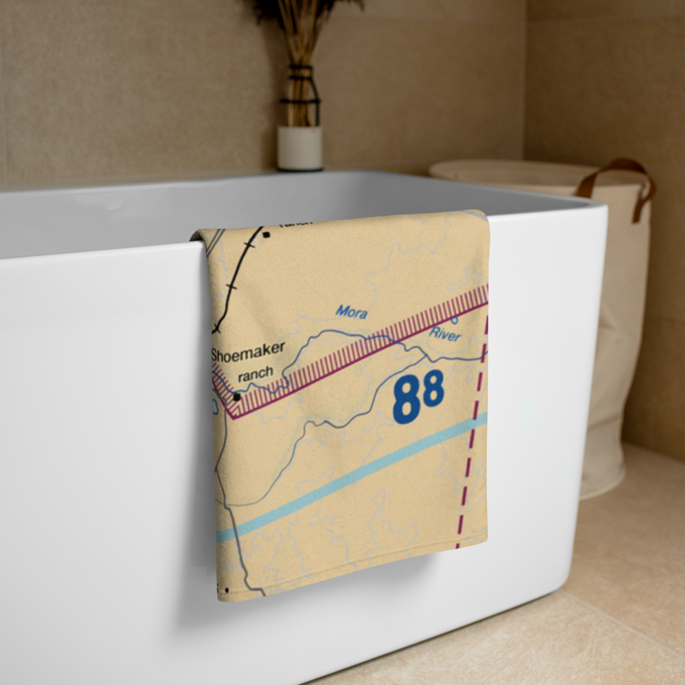 Doolittle Ranch Airport (NM75) VFR Sectional Towel 