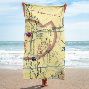 Dorsey Creek Ranch Airport (0WY1) VFR Sectional Towel