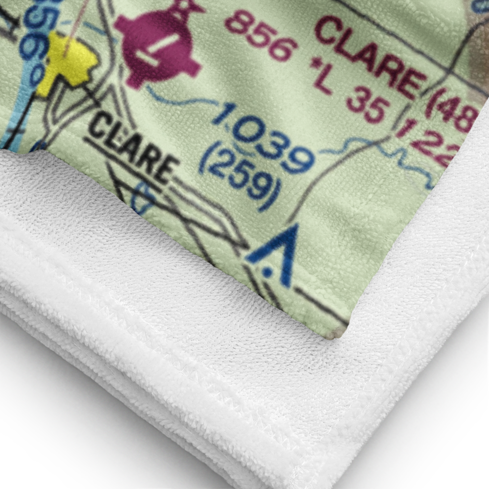 Doss Field (3MI0) VFR Sectional Towel 