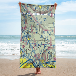 Double J Airport (1OA5) VFR Sectional Towel