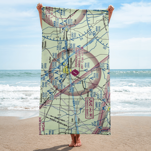 Douglas Municipal Airport (DQH) VFR Sectional Towel