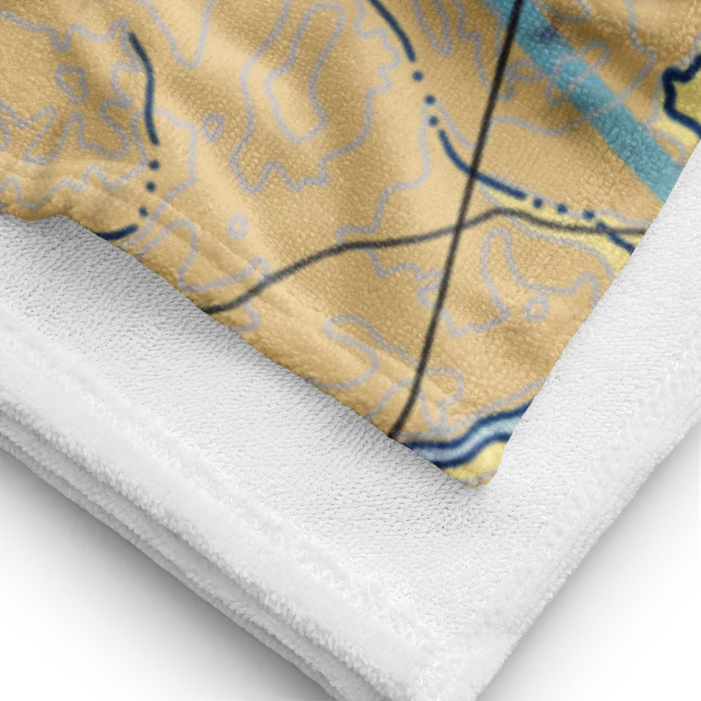 Downey/Hyde Memorial Airport (U58) VFR Sectional Towel 