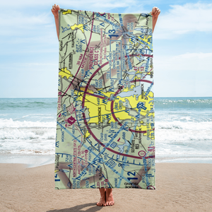 Downtown Providence Helistop (RI9) VFR Sectional Towel