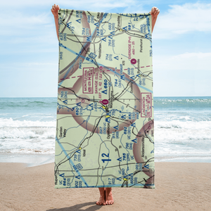 Dr. C P Savage Sr. Airport (53A) VFR Sectional Towel