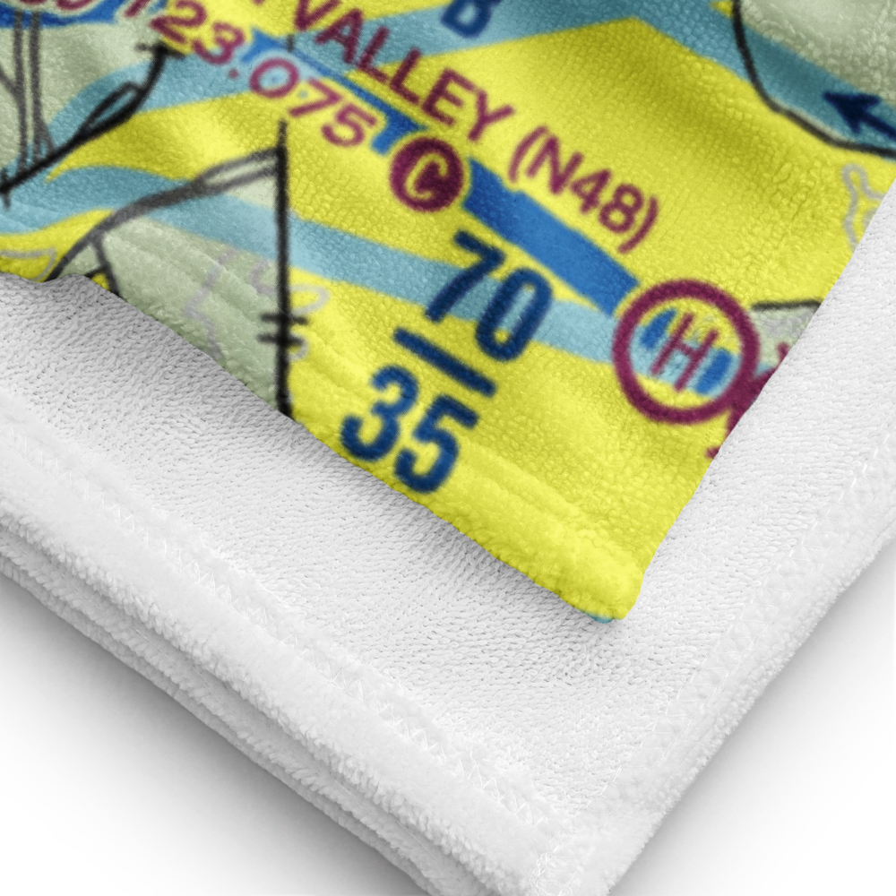 Drewniany-Springmeadow Airport (PA85) VFR Sectional Towel 