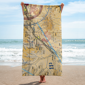 Dry Pen Airport (16CO) VFR Sectional Towel