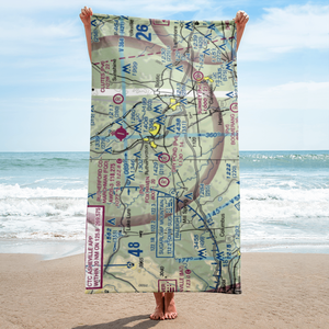 Dry Pond Airport (28NR) VFR Sectional Towel