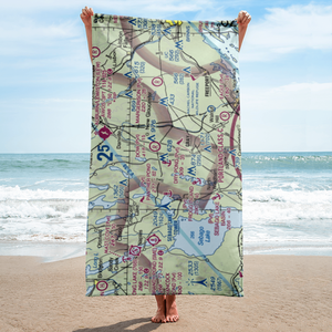 Dry Pond Seaplane Base (ME80) VFR Sectional Towel