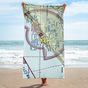 Dunkirk Airport (OVK) VFR Sectional Towel