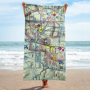 Dunning Vineyards Airport (OG01) VFR Sectional Towel