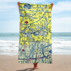 Dupage Airport (DPA) VFR Sectional Towel