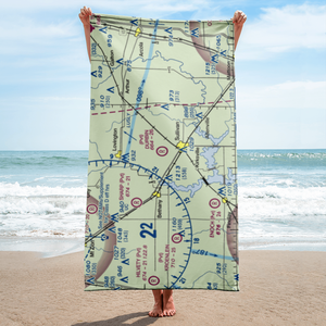 Durbin Airport (85IL) VFR Sectional Towel