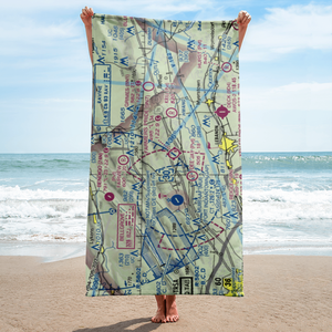 Dutch Country Egg Farms Airport (PS35) VFR Sectional Towel