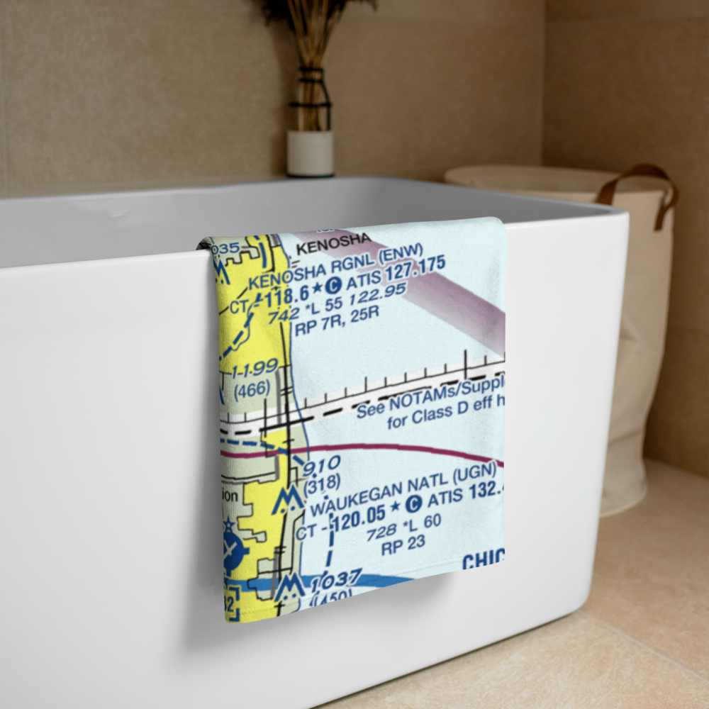 Dutch Gap Airstrip (04WI) VFR Sectional Towel 