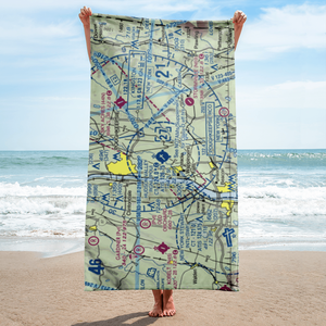 Dutchess County Airport (POU) VFR Sectional Towel