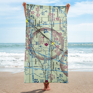 Dwight Airport (DTG) VFR Sectional Towel