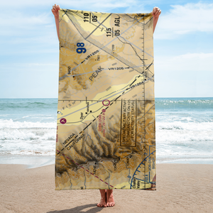 Dyer Airport (2Q9) VFR Sectional Towel